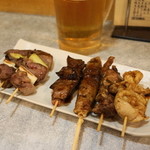 ひげの平山 住吉 もつ焼き 食べログ