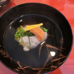 割烹 新多久 - 子皮煮