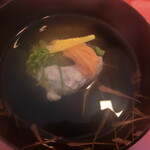 割烹 新多久 - 子皮煮