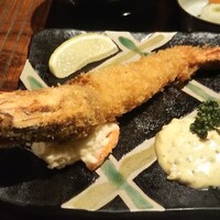 赤坂 津つ井 総本店 - 有頭海老フライ
