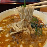 らーめん芝浜 - ストレート細麺