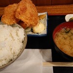 Nomidokoro Okakichi - チキンカツ定食　600円