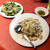 チャオバンブー - カニチャーハン（1000円）、細切豆腐とパクチーの辛し和え（570円）