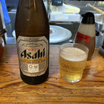 めんちゃんラーメン - 瓶ビール