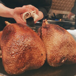 銀座 大石 - 鴨肉（ロースト）