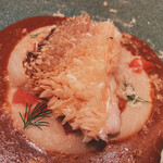 銀座 大石 - 甘鯛の松笠焼き