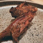 銀座 大石 - 鴨のロースト（脚と腕）