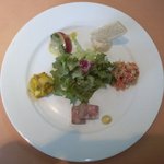 Bisutoro Kimura - 永福町"ビストロKIMURA"ランチの前菜5種盛合せ