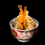 Small Ten-don (tempura rice bowl)