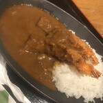 シーズン - 料理写真:エビフライカレー