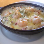 イタリアンカジュアルダイニング何駄感駄 - 小エビとペンネのグラタン