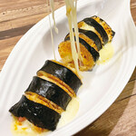 cheese kimbap