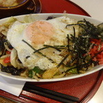 ビストロ茶葉蘭 - 大盛り野菜炒め