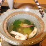 寿司　懐石処　光 - 松茸の土瓶蒸し　【　２０１２年８月　】