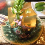 寿司　懐石処　光 - うにの寄せ物　【　２０１２年８月　】