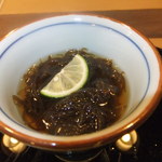 寿司　懐石処　光 - モズク酢　【　２０１２年８月　】