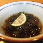 寿司　懐石処　光 - モズク酢　【　２０１２年８月　】
