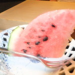 寿司　懐石処　光 - すいか　【　２０１２年８月　】