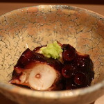 鮨 しみづ - 福岡 志賀島の蛸の桜煮アップ