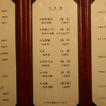 鮨 しみづ - 2020年12月のメニュー