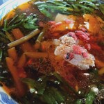 満州ニラら～めんの店 さかえや - 満州ニララーメン（中・アップ）