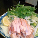 柚子元 京都先斗町店 - 鶏鍋の素材