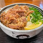 麺処 綿谷 - 肉ぶっかけ小（430円）_2020年11月