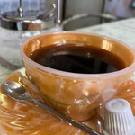 クレープちゅちゅ - コーヒー　カップもシュガーポットも純喫茶