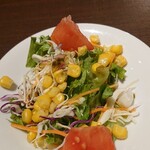 鎌倉パスタ - セットのサラダ
