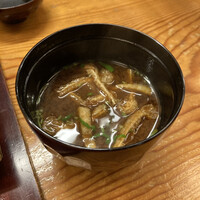 赤坂とゝや魚新 - 赤出汁。