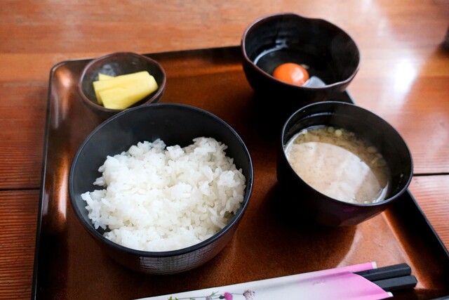 市川の里 千代 たまごかけごはん 甘地 和食 その他 食べログ