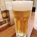 Hone Tsuki Dori Ikkaku - ビール生小(386円)飲みたかった…