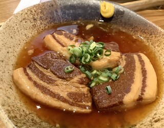 Fuujon - 【豚バラ角煮定食 650円】メインの豚バラ角煮