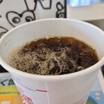 マクドナルド - アイスコーヒー(クーポン120円)です。