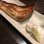 炙りや あんどん - ほっけの横についた鬼おろしが良い仕事してる