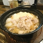 天ぷら 穴子蒲焼 助六酒場 - 肉豆腐