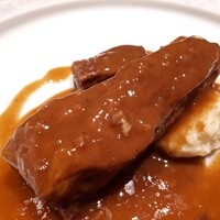 中国意境菜 白燕 - ⚫スペアリブ　紅麹　これはレベル高い(*´ｪ｀*)