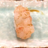 すし処 宮葉 - ボタンエビのタタキ