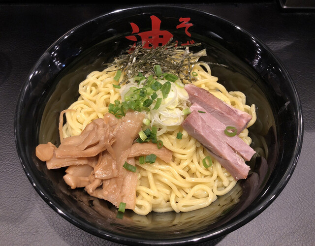 油そば 東京油組総本店 上野組 京成上野 油そば 食べログ