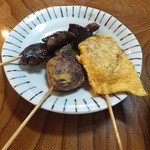 たこ坊 - レバー、豚のからし焼、とん平