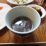 たこ坊 - サービスのスープ