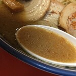 竹林 - みそチャーシュー麺850円