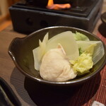 あわじ浜離宮 別荘 鐸海 - 2012_あわじ浜離宮 別荘 鐸海_鍋物：ホウボウのすき焼き