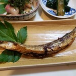 ペンションみなもと - サンマの丸干（二日目の朝食）