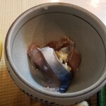 ペンションみなもと - 〆尾赤アジ（三日目の朝食）