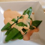 ペンションみなもと - 大絹さやのサラダ（三日目の朝食）