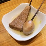 かとけんラーメン - おでん　1本100円