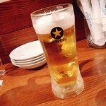 ブラーノブラーノ - 生ビール660円（税込）