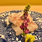 川田 - 2020.11.  鯛のお造り