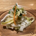蕎庭 - 白菜の漬物